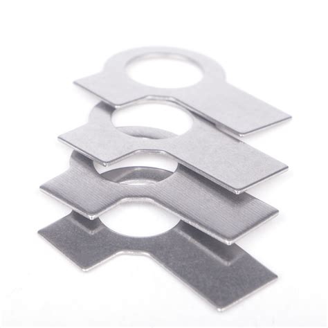 sheet metal locking tabs|stainless steel locking tabs.